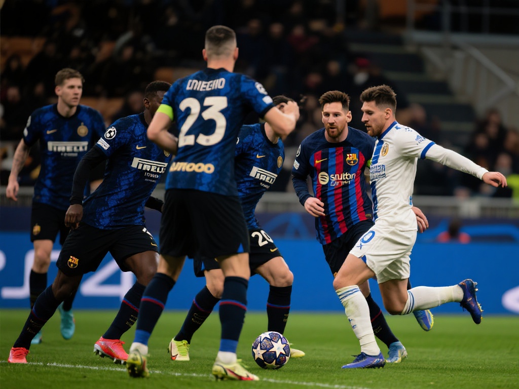 国米欧冠14战失11球,淘汰巴萨火力王,决赛对决巴黎强攻军 具体来看,首回合比赛中,国米的后防线成功