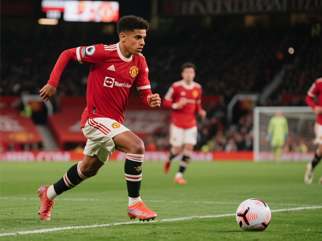 在比赛中，加纳乔的表现无疑是曼联阵中的一