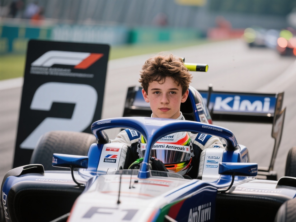 安东内利:冲刺赛历史上最年轻的杆位王者 在赛车运动的激烈竞争中,年轻车手的崛起总